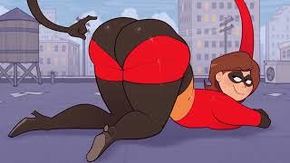 ELASTIGIRL BIG BUTT ANIMATION BY RIDICULOUSCAKE