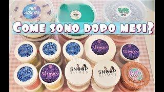 Come sono diventati gli SLIME COMPRATI dopo mesi??