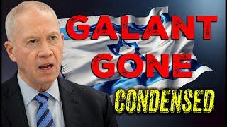 Condensed: Netanyahu OUSTS Defense Minister in Shocking Shake-Up as Gaza Conflict Escalates