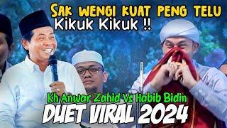 Habib bidin diroasting habis habisan abah anza !! pengajian lucu kh anwar zahid terbaru 2024