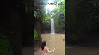 Tibumana Waterfall Tourist Attraction #shorts #travel #bali