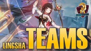 Best Teams for Lingsha in Honkai Star Rail