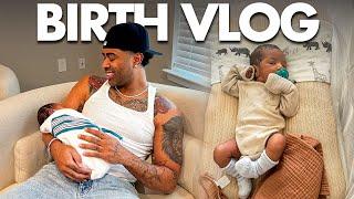 Meet My Son, Chicago 🩵 (Official Birth Vlog)