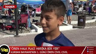 “ÖREN HALK PLAJI HARİKA BİR YER”