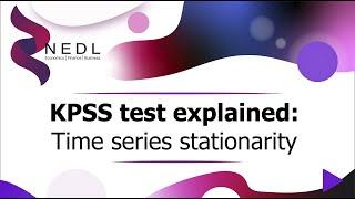 KPSS test explained: Time series stationarity (Excel)