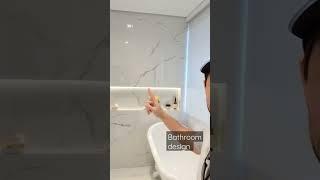 bathroom design best tiling work with special bathroom tiles #shorts #youtube #viral