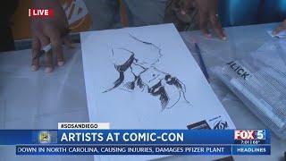 Artists at Comic-Con