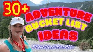 Challenge Yourself: 30+ Adventure Bucket List Ideas for Travel