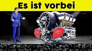 Bombastische Erklärung des Toyota-CEO: Ammoniak-Motor wird das Ende von Elektroautos bedeuten!