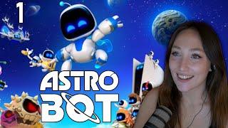 Checking out ASTRO BOT! (It's so fun) First Playthrough | PART 1