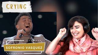 Sofronio Vasquez - Crying (The Voice) - Vocal Coach Reaction & Analysis