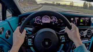 POV: 2024 Rolls Royce Spectre on German Autobahn