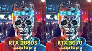 RTX 2080 Super (Laptop) vs RTX 3070 (Laptop) - Gaming Performance Test in 16 Games