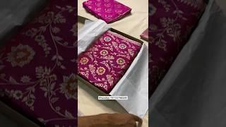 Pure Katan Silk Saree With Price | banarasi saree | @JMSHandlooms #viral #shorts