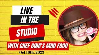 Live in the Studio with Chef Gina's Mini Clay Food