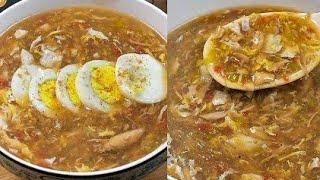 Chicken Hot and Sour Soup Recipe, Simple and Easy Chicken Soup at Home|Chicken Soup|Winter Recipes