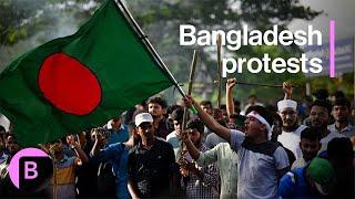 Bangladesh Police Clash With Protestors Over Jobs Quota