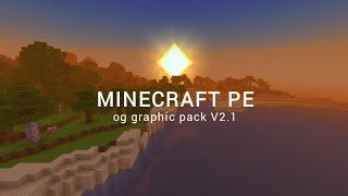 Graphic Pack Ringan Minecraft PE 1.20 | OG Graphic Pack V2.1