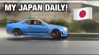 Taking Delivery of My Bayside Blue R34 GTR in Japan!