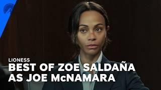 Lioness | Best of Zoe Saldaña as Joe McNamara in Season 2 | Paramount+