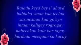 Farxiya Fiska & Ilkacase koobki caashaqa-(Lyrics)