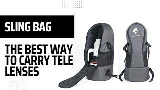 Toehold Sling Bag V2.0 - A Carry case for Super-telephoto lenses