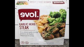 evol. Garlic Herb Steak Review