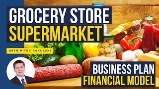 #10 Grocery store Business plan / Financial model