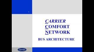 Carrier Comfort Network (CCN) Overview - 5/12/20