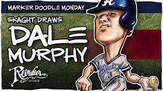 Dale Murphy | Marker Doodle Monday