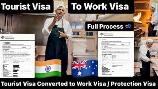 Australia tourist visa to work permit #touristvisa #australia