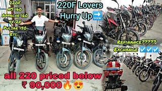 All 220 Priced below ₹ 90,000  second hand bike in assam Part - 1 @RipusVlogs