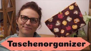 Taschenorganizer nähen / kostenloses Schnittmuster