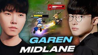 GAREN MID YA ES META - CHOVY vs FAKER