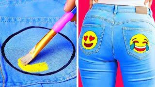 UNGLAUBLICH COOLE JEANS-HACKS || DEINE ALTE JEANS WIEDERVERWENDEN