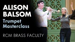 Alison Balsom Trumpet Masterclass