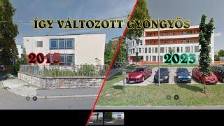 Így változott Gyöngyös (2011 vs. 2023)