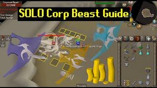 Easy SOLO Corp Beast Guide - osrs