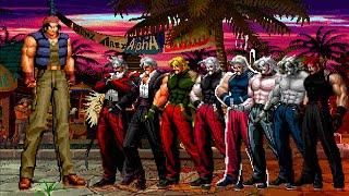 [KOF Mugen] Ralf 15 vs Super Rugal Team