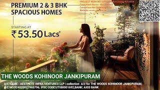 The woods kohinoor jankipuram Lucknow,Lda Approved, 2&3 Bhk Flat ,Call:6393545456,@EstaateTalk