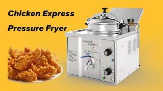 16L Electric Table Top Chicken Express Pressure Fryer Machine Broaster Superfryer pressure fryer