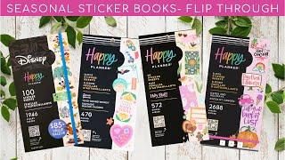 Unboxing New Seasonal Sticker Books - Happy Planner