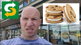 Subway's New Ice Cream Cookie Sandwich!