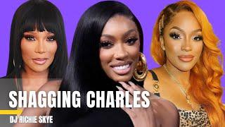 PORSHA, CHARLES & ANGELA: #RHOA STRANGE TRIANGLE! PORSHA VS DREW & DENNIS!