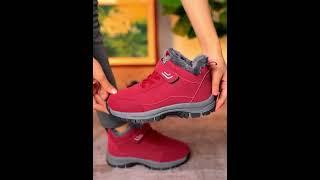 Non-slip And Wear-resistant Thickened Warm Hiking Shoes,