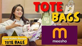 TOTE BAGS from MEESHO| hand bags| Korean style | gimaashi