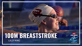 Lilly King Leads the Lanes in 100M Breaststroke | TYR Pro Swim Series Fort Lauderdale