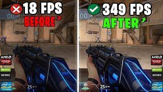  Ultimate Valorant FPS Boost Guide 2025  MAX Performance, No Lag & Stutter Fix! 