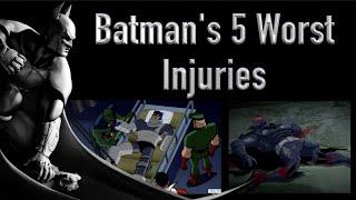 Batman's 5 Worst Injuries (That Didn't Kill Him)