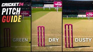 Cricket 24 Pitch Guide: How Different Pitches Impact Your Game!